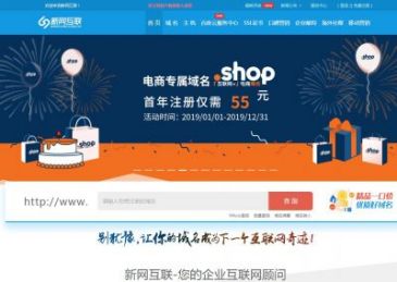 新网互联（网址：www.dns.com.cn）