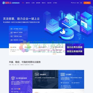新乡易阳云计算（www.yiyangidc.com），新乡易阳云,专注于云计算服务。是由新乡市易阳网络科技有限公司倾力打造的云计算平台，平台整合了云主机,云服务器,云加速,云安全,服务器托管,云主机网站,等互联网基础设施服务。